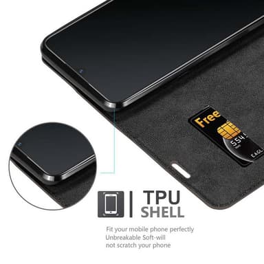 Vivo V11 / V11 PRO Suojakuori Lompakkokotelo (Ruskea)