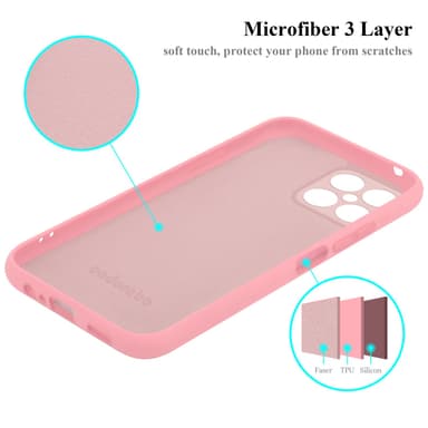 Honor X8 Suojakuori Kotelo Case (Vaaleanpunainen)