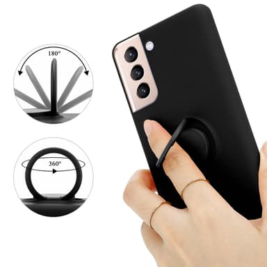 Samsung Galaxy S24 Suojakuori Case Kotelo (Musta)