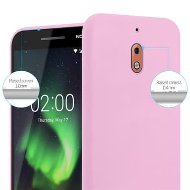 Suojakuori Nokia 2.1 Kotelo (Vaaleanpunainen)