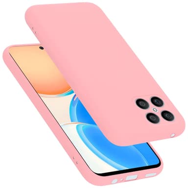 Honor X8 Suojakuori Kotelo Case (Vaaleanpunainen)