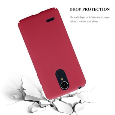 LG K8 2017 Suojakuori Kotelo Case (Punainen)