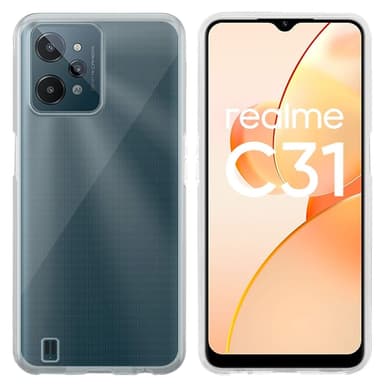Realme C31 Suojakuori Kotelo (Läpinäkyvä)