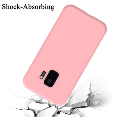 Samsung Galaxy S9 Suojakuori Kotelo (Vaaleanpunainen)