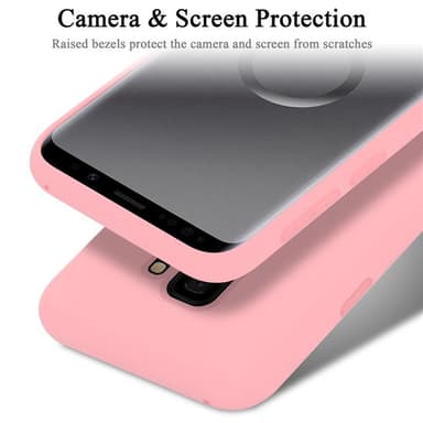 Samsung Galaxy S9 Suojakuori Kotelo (Vaaleanpunainen)