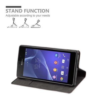 Sony Xperia M2 / M2 AQUA Suojakuori Lompakkokotelo