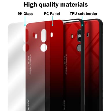 Suojakuori Huawei MATE 10 PRO Kotelo (Musta)