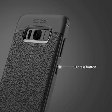 Samsung Galaxy S8 PLUS Suojakuori Cover (Musta)