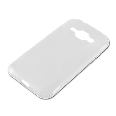 Samsung Galaxy J1 2015 Suojakuori Cover (Läpinäkyvä)