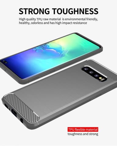 Suojakuori Samsung Galaxy S10 4G Kotelo (harmaa)