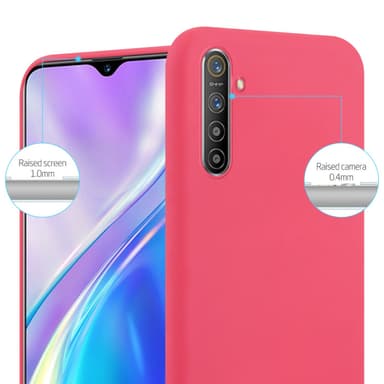 Suojakuori Realme X2 / XT / Oppo K5 Kotelo (Punainen)
