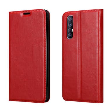 Oppo FIND X2 PRO Suojakuori Lompakkokotelo (Punainen)