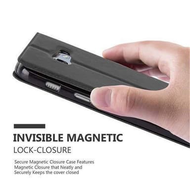 Lompakkokotelo Samsung Galaxy A3 2017 Case (Musta)