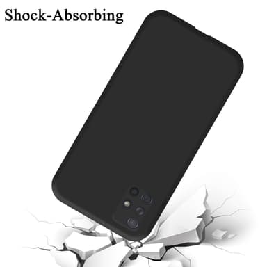 Samsung Galaxy A51 4G / M40s Suojakuori Kotelo (Musta)