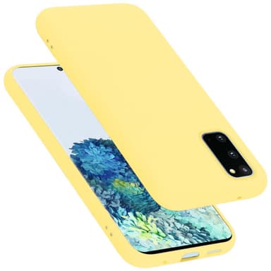 Samsung Galaxy S20 Suojakuori Kotelo (Keltainen)