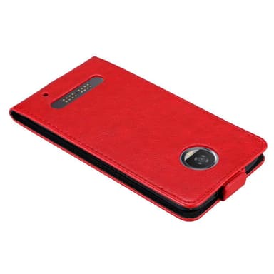 Motorola MOTO Z2 Suojakuori Lompakkokotelo (Punainen)