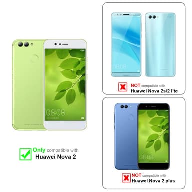 Huawei NOVA 2 3x Suojakalvo Karkaistu lasi Näytönsuoja