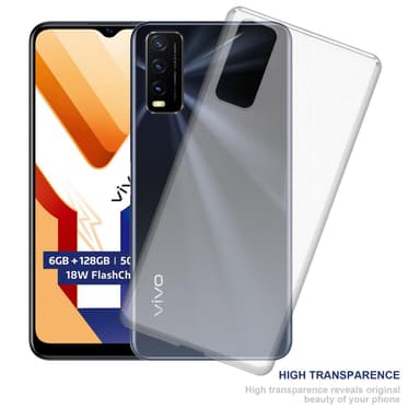 Vivo Y20s Suojakuori Kotelo (Läpinäkyvä)