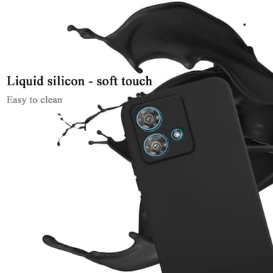 Motorola Edge 40 Neo Suojakuori Kotelo (Musta)