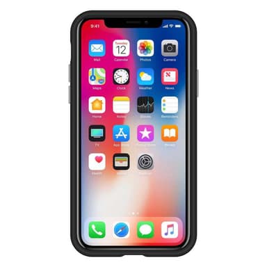 iPhone X / XS Suojakuori Kotelo (Musta)