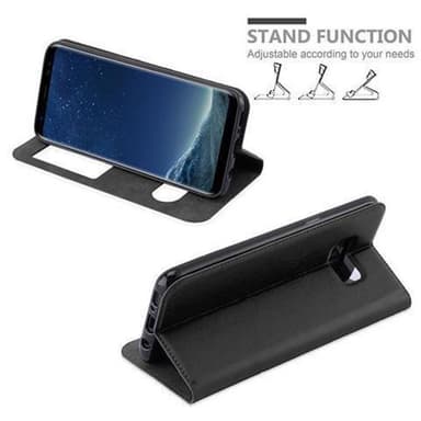 Lompakkokotelo Samsung Galaxy S8 PLUS Case (Musta)