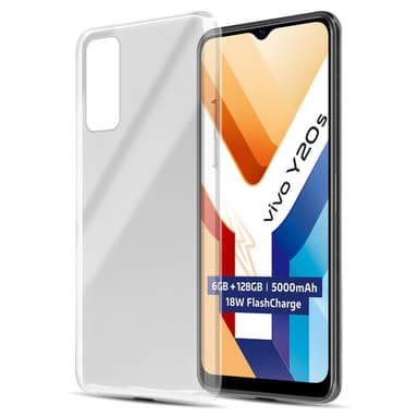 Vivo Y20s Suojakuori Kotelo (Läpinäkyvä)