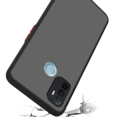 Oppo A53 Suojakuori Kotelo (Musta)