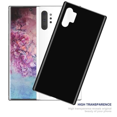 Samsung Galaxy NOTE 10 PLUS Suojakuori Kotelo (Musta)