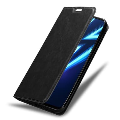 Realme 6 PRO Suojakuori Lompakkokotelo (Musta)