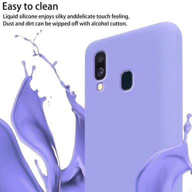 Suojakuori Samsung Galaxy A40 Kotelo (Violetti)
