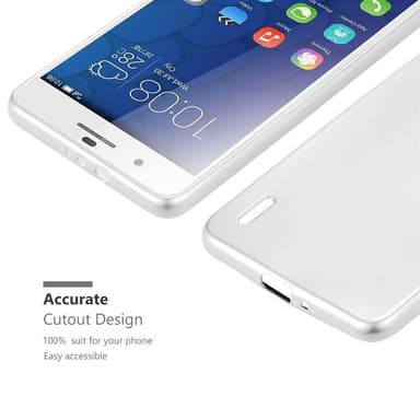 Honor 6 PLUS Suojakuori Kotelo (Hopea)