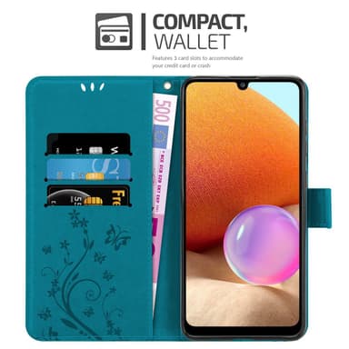 Samsung Galaxy A32 4G Suojakuori Lompakkokotelo