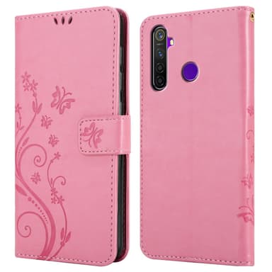 Realme 5 / 5i / 6i / C3 Suojakuori Lompakkokotelo