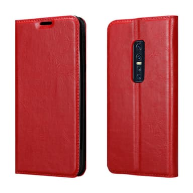 Vivo V17 PRO Suojakuori Lompakkokotelo (Punainen)