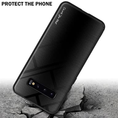 Samsung Galaxy S10 4G Suojakuori Kotelo (Musta)