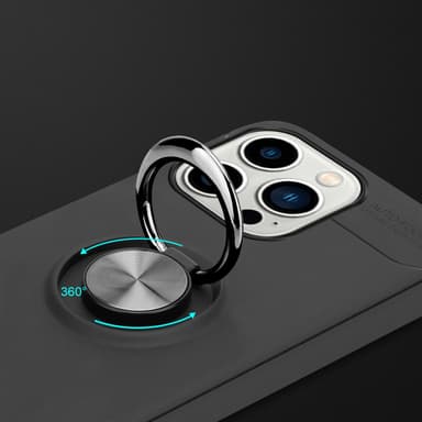 iPhone 14 PRO Suojakuori Kotelo (Musta)