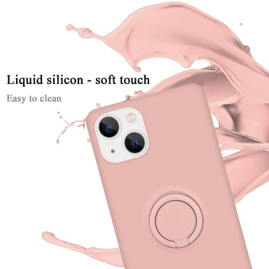 iPhone 14 Suojakuori Case Kotelo (Vaaleanpunainen)