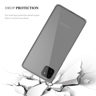 Samsung Galaxy A22 5G Suojakuori Kotelo (Läpinäkyvä)