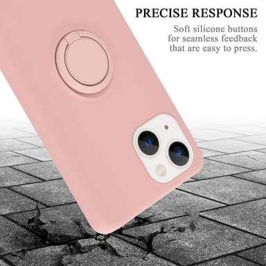 iPhone 14 Suojakuori Case Kotelo (Vaaleanpunainen)