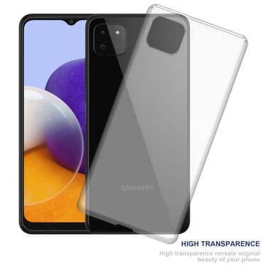 Samsung Galaxy A22 5G Suojakuori Kotelo (Läpinäkyvä)