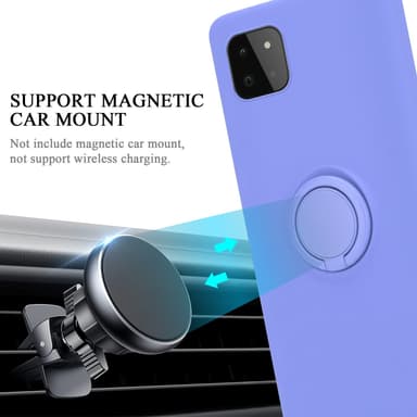Samsung Galaxy A22 5G Suojakuori Kotelo (Violetti)