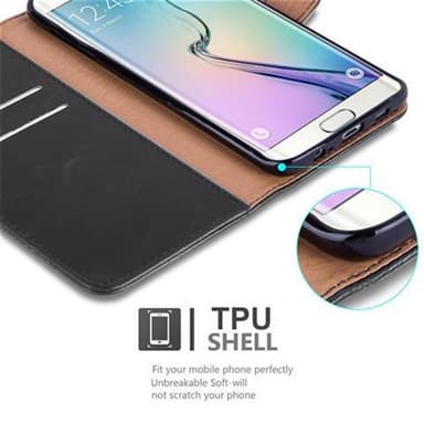 Samsung Galaxy S6 EDGE Suojakuori Lompakkokotelo