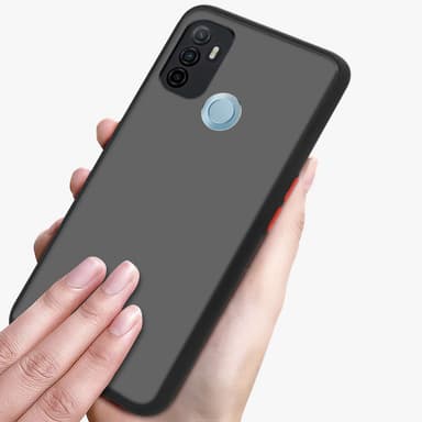 Oppo A53 Suojakuori Kotelo (Musta)