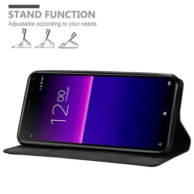 Sony Xperia 20 Suojakuori Lompakkokotelo (Musta)