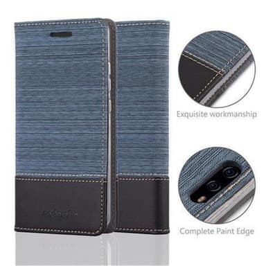 Huawei P10 PLUS Suojakuori Lompakkokotelo (Sininen)