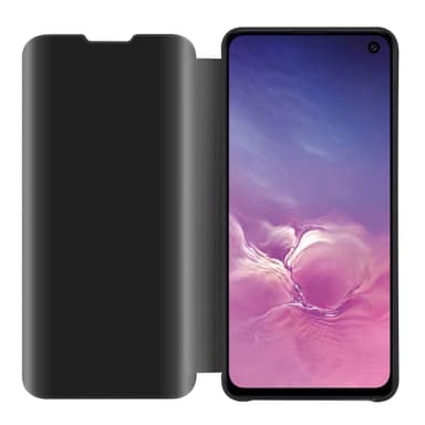 Suojakuori Samsung Galaxy S10e Lompakkokotelo (Musta)