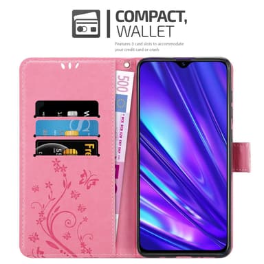 Realme 5 / 5i / 6i / C3 Suojakuori Lompakkokotelo