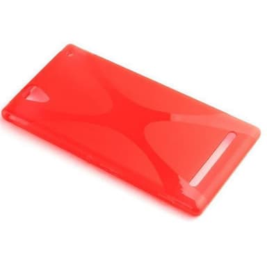 Sony Xperia T2 ULTRA Suojakuori Cover (Punainen)