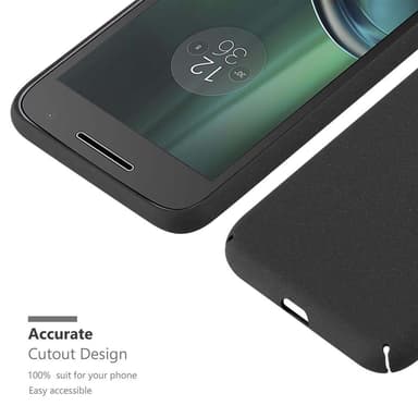 Motorola MOTO Z PLAY Suojakuori Kotelo (Musta)