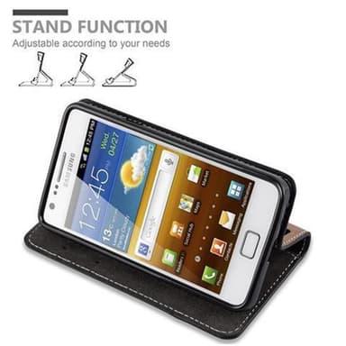 Samsung Galaxy S2 / S2 PLUS Suojakuori (Musta)